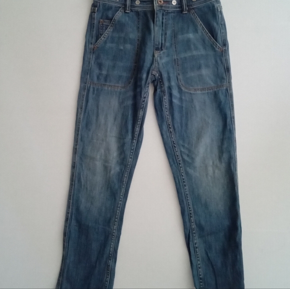 Pilcro and the Letterpress Anthropologie Slim Boyfriend Jeans 26 - Picture 6 of 8